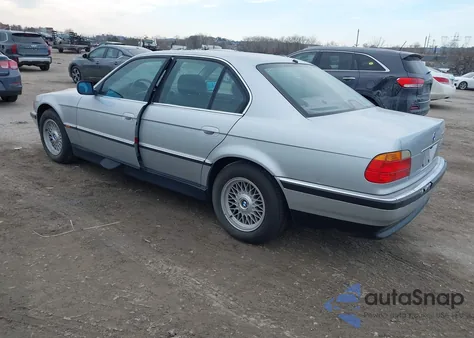 2000 BMW 740Ia from USA, damaged, VIN WBAGG8343YDN80997
